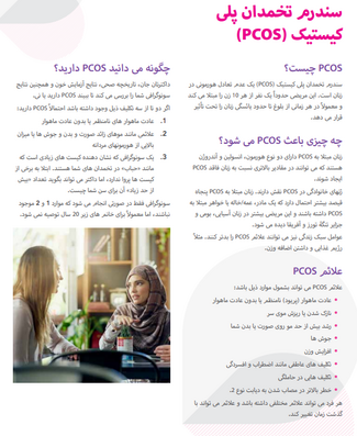 PCOS multilingual fact sheet - Dari