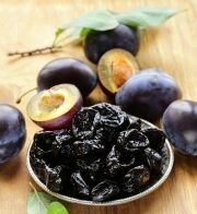 prunes and plums