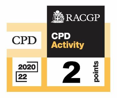 RACGP CPD Activity logo 2 points
