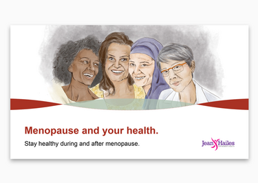 6 menopause and your health carousel updated