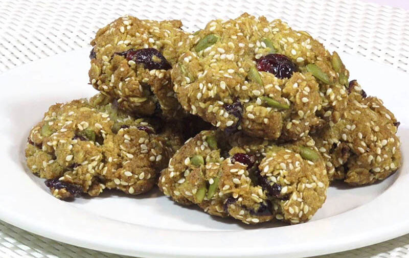 19img recipe cranberry granola cookies