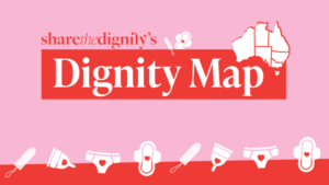 Share the dignity's Dignity Map logo
