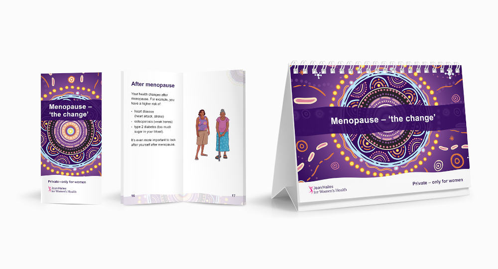 A collection of Jean Hailes First Nations printed resources